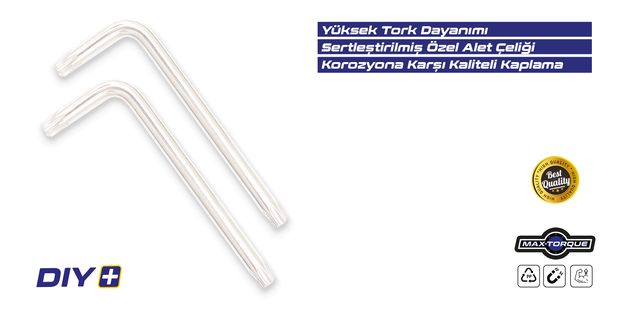 Short Arm Torx Keys